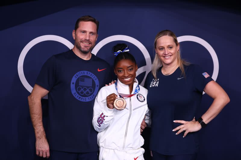 Gymnastics - Artistic - Women's Beam - Medal Ceremony