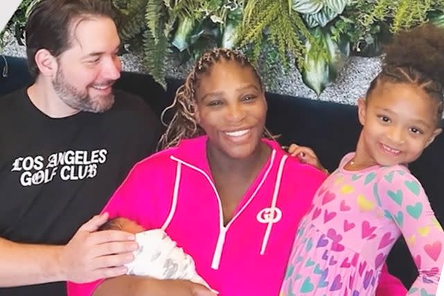 Pregnant Serena Williams Says She's 'Trying to Look Cool' in 'Hot Weather'  with Her Daughter