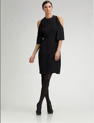 Yves Saint Laurent Cold-Shoulder Chain Dress - $1,990.00