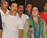 Aamir Khan and Reena Dutt: The two are still in touch and they still interact socially.
