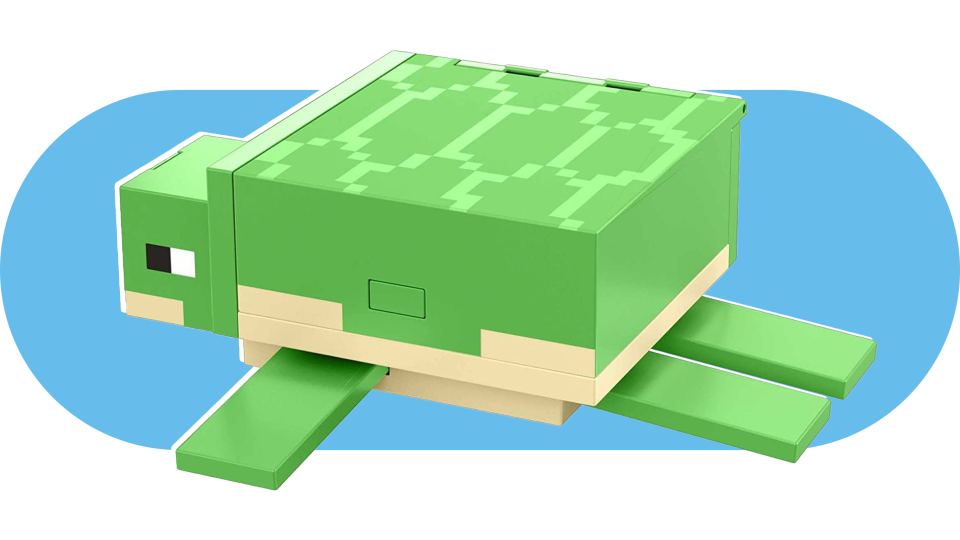 Minecraft toys for kids: Turtle case