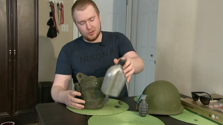 WWII soldier wills helmet to collector who returned it to him