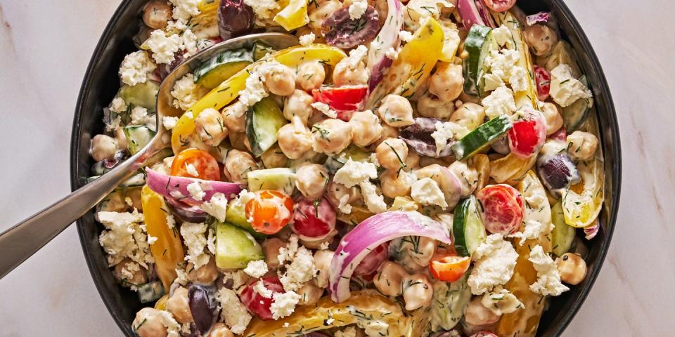 Greek Chickpea Salad