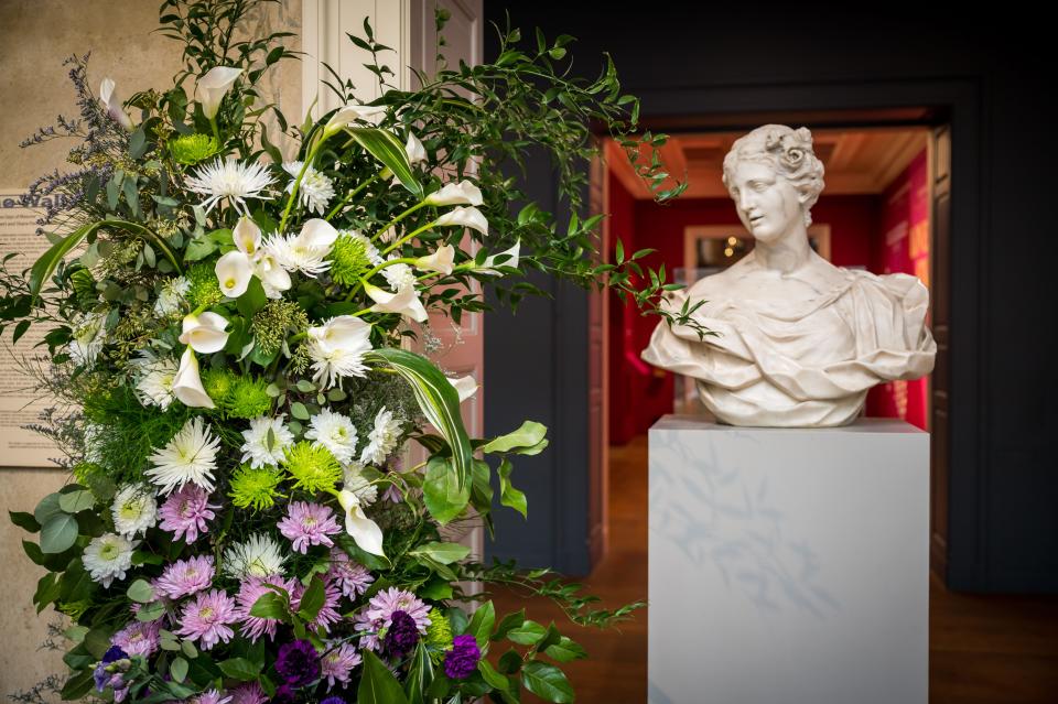 This year's "Flora in Winter" will have 24 interpretative designers matching their floral arrangements to a work of art, and 14 commercial arrangers will be doing about 30 flower arrangements that will be placed around Worcester Art Museum.