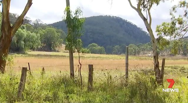 The pair spent the evening on top of Cherry Gully peak. Source: 7News