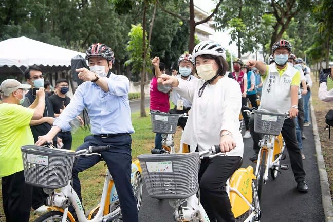 嘉義市自行車道再升級　黃敏惠：媲美韓劇場景還超越