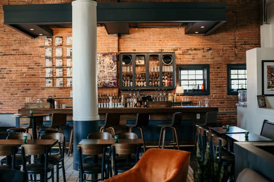 Mississippi River Distilling’s Downtown Lounge is at 318 E. 2nd St.