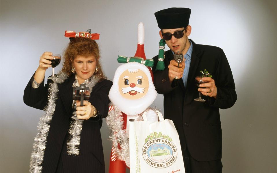 Singers Kirsty MacColl and Shane MacGowan collaborated on the Pogues' Christmas song Fairytale of New York