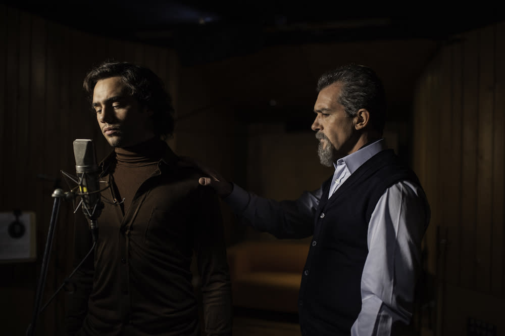 Antonio Banderas, Toby Sebastian Starring in Andrea Bocelli Movie