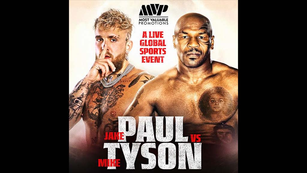  Jake Paul vs. Mike Tyson. 