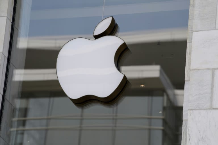 Apple reported better-than-expected profits on robust consumer demand for its devices and services even as revenue growth slowed while it navigated an ongoing semiconductor supply crunch. (AFP/Nicholas Kamm)