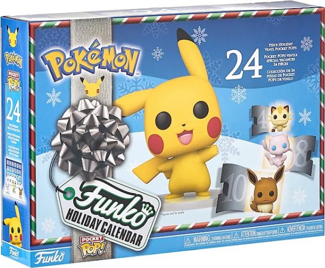 The Pokemon Funko Pop! Advent Calendar Is Adorable Nostalgic Fun