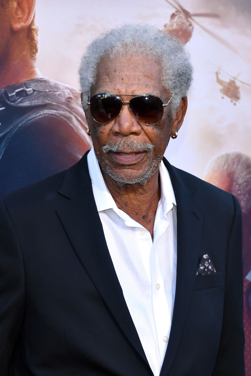 Now: Morgan Freeman