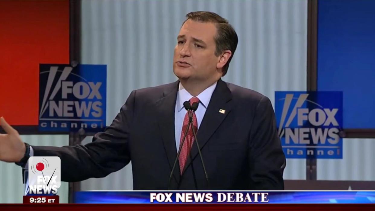 Did Ted Cruz Eat a Booger on National TV?