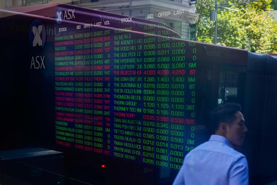 The Asian stock markets tumbled Thursday after Wall Street sank as a plunge in Credit Suisse shares reignited worries about a possible bank crisis (Copyright 2023 The Associated Press. All rights reserved)