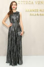 <p>Emmy Rossum wore Bottega Veneta to attend the Bottega Veneta x Hammer Museum Gala.</p>