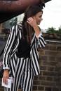 <p>This striped suit is pretty much perfection. [Photo: Yahoo Style UK/Sabrina Carder] </p>