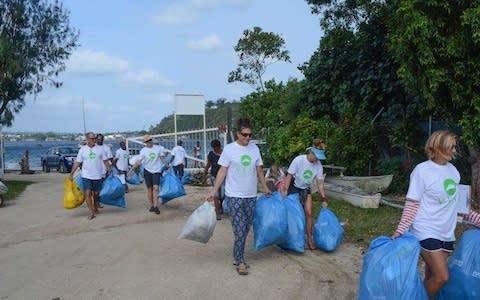 Plastic waste Pacific Commonwealth islands Vanuatu Tuvalu - Credit: Vanuatu Environmental Science Society