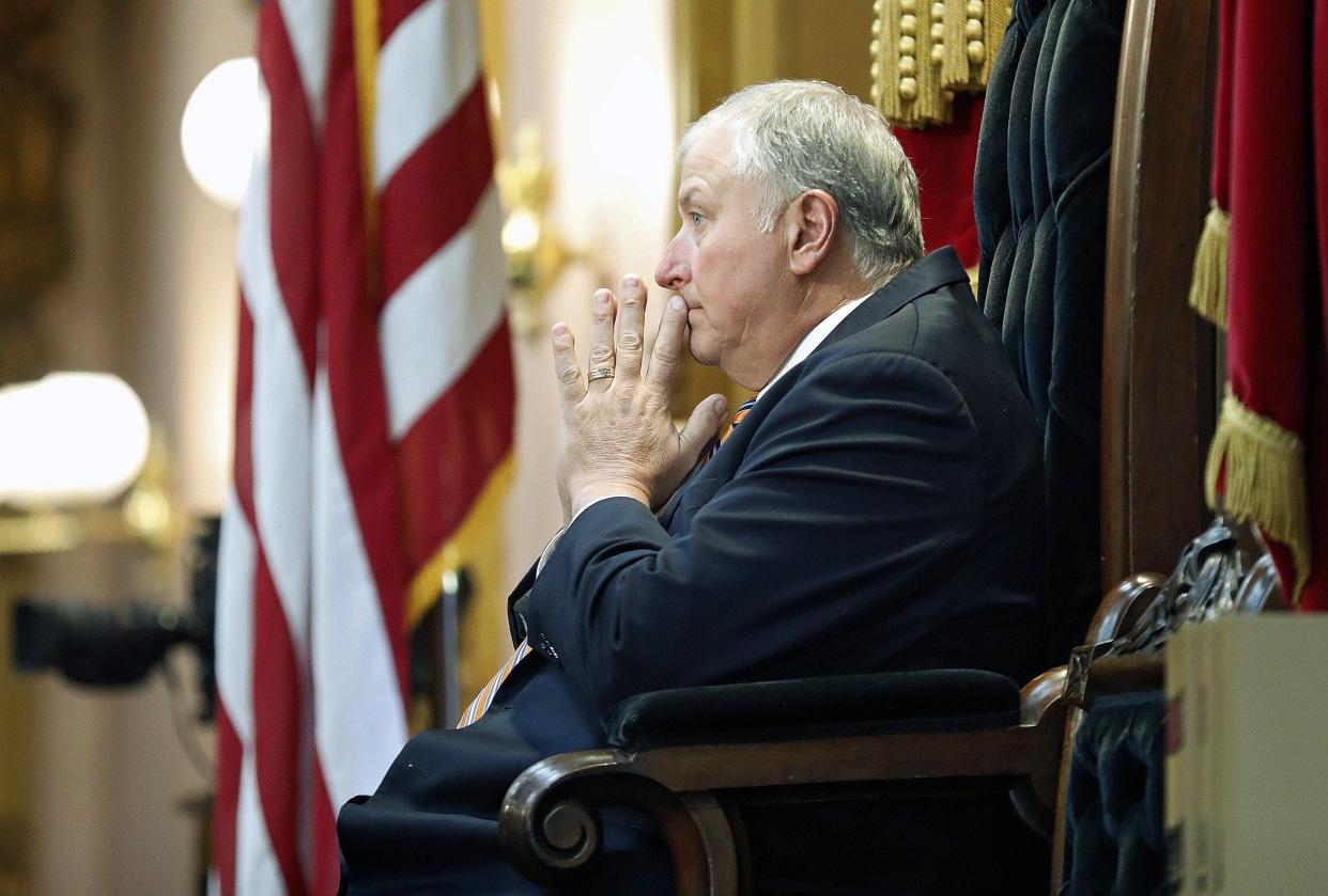 Ex-House Speaker Larry Householder's attorneys debate what evidence should be allowed at the politician's trial next year.