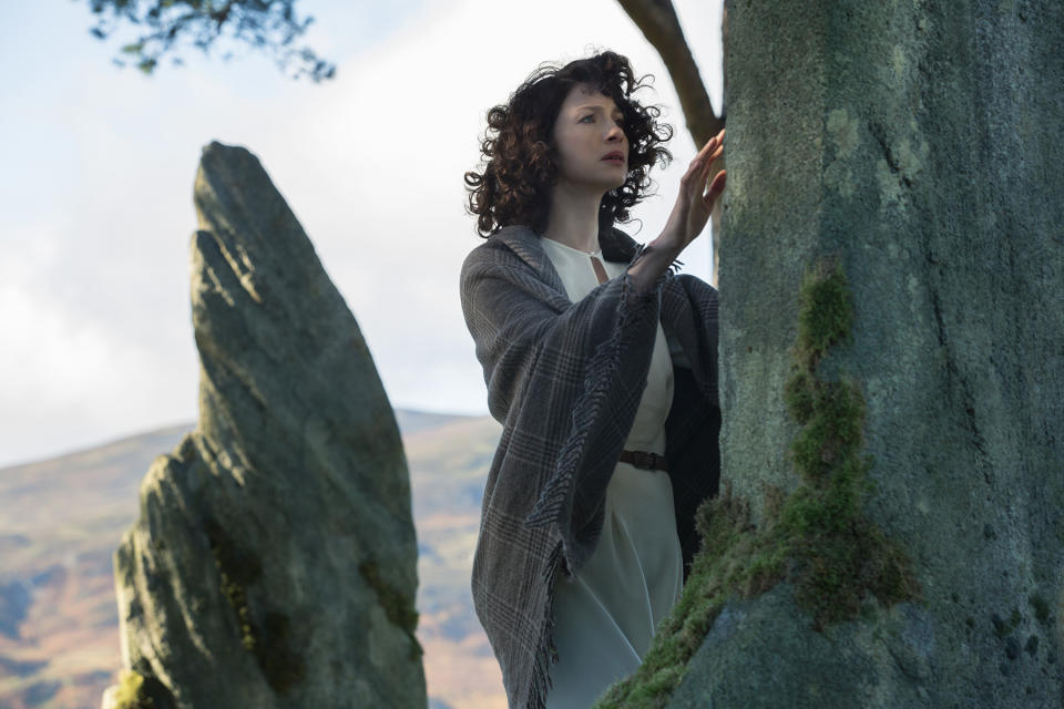 Caitriona Balfe in ‘Outlander’ (Credit: Starz)
