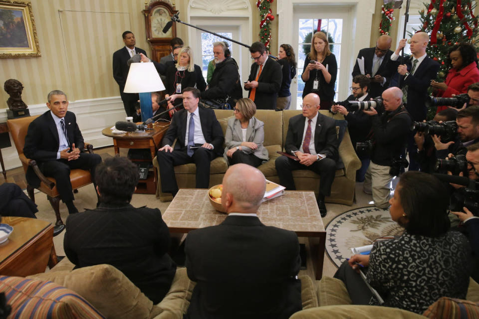 Dec. 3, 2015 — Obama reacts to mass shooting in San Bernardino