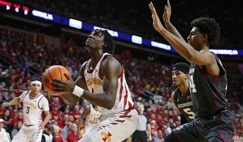 Iowa State Cyclones guard Demarion Watson scored a team-high 15 points and had nine boards in the win over the Sooners on Wednesday.