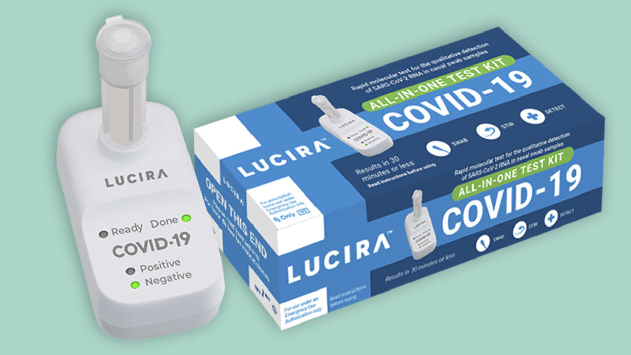 Lucira rapid test. (Lucira)