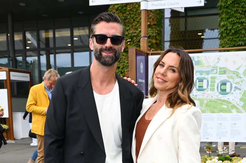 Mel C and Chris Dingwall