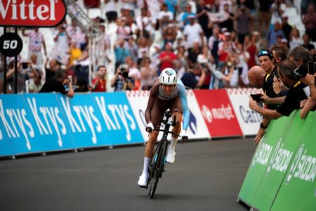 FILE PHOTO: Cycling - The 104th Tour de France cycling race