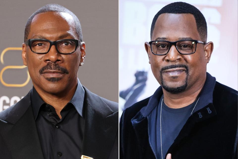 Eddie Murphy won a Cecil B. DeMille Award at the Golden Globe; Martin Lawrence attends 'Bad Boys For Life' photocall