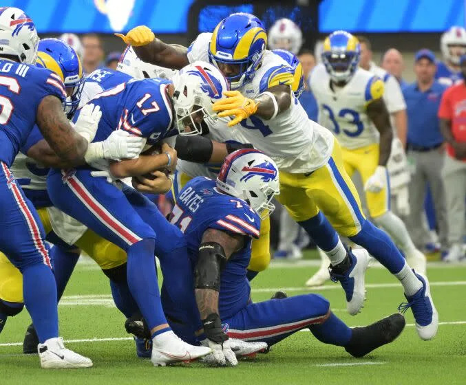 The Rams begin defense of their Super Bowl LVI championship with a loss to the Buffalo Bills