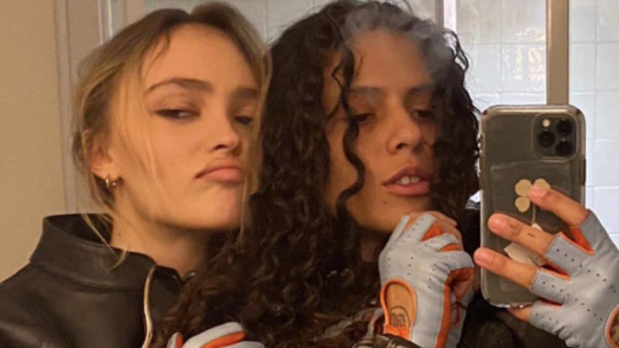 Lily-Rose Depp and 070 Shake