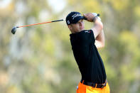 SAN FRANCISCO, CA - JUNE 16: Morgan Hoffmann of the United States hits his tee shot on the second hole during the third round of the 112th U.S. Open at The Olympic Club on June 16, 2012 in San Francisco, California. (Photo by Andrew Redington/Getty Images)