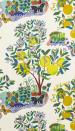 <p>Based on an archival botanical pattern that acclaimed midcentury architect Josef Frank designed for <a href="https://fschumacher.com/" rel="nofollow noopener" target="_blank" data-ylk="slk:Schumacher;elm:context_link;itc:0;sec:content-canvas" class="link ">Schumacher </a>in 1947, Citrus Garden bears the signature whimsy, color, and personality of Frank's distinct style. He combined Bauhaus principles with a loose, hand-drawn sensibility to create textiles possessing a modern, inimitable charm. </p>