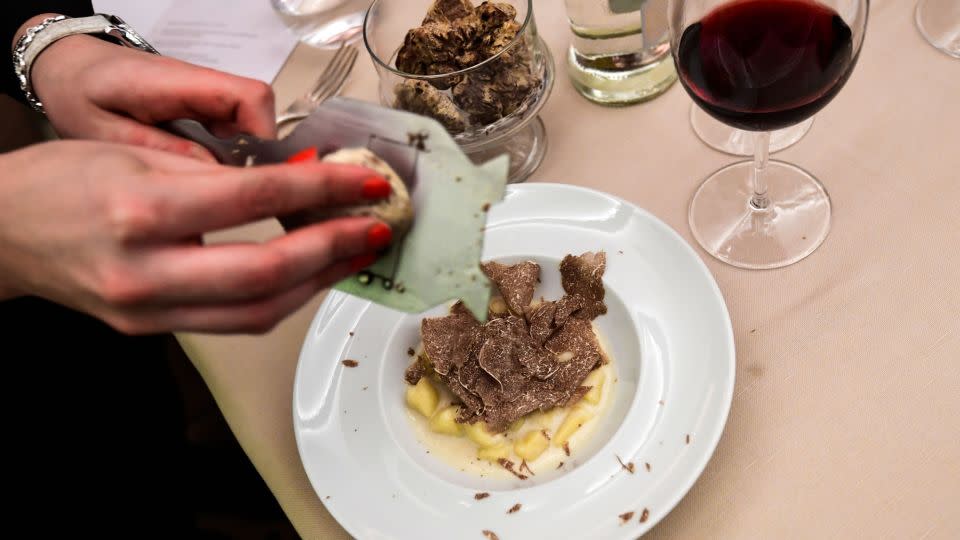 Italian white truffles are prized for their pungent flavors. - Miguel Medina/AFP/Getty Images