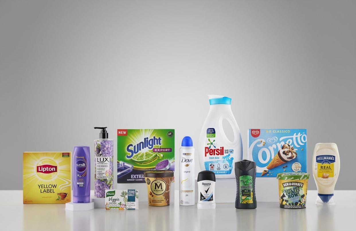 Unilever products. Photo: Unilever