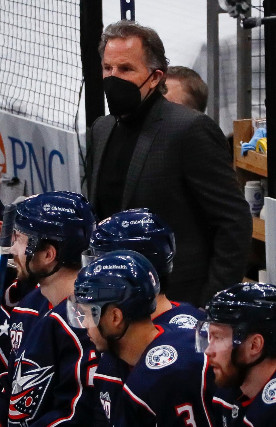 Blue Jackets coach John Tortorella.