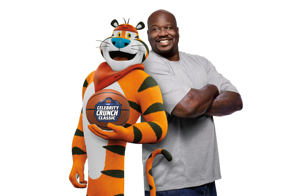 Tony the Tiger and Shaq