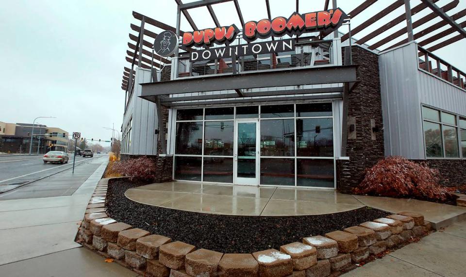 The former Dupus Boomer’s restaurant, on the corner of George Washington Way and Swift Boulevard in Richland, is being transformed by Joey Casados and his wife, Amanda Thavone, into Flight Tap & Table taphouse.