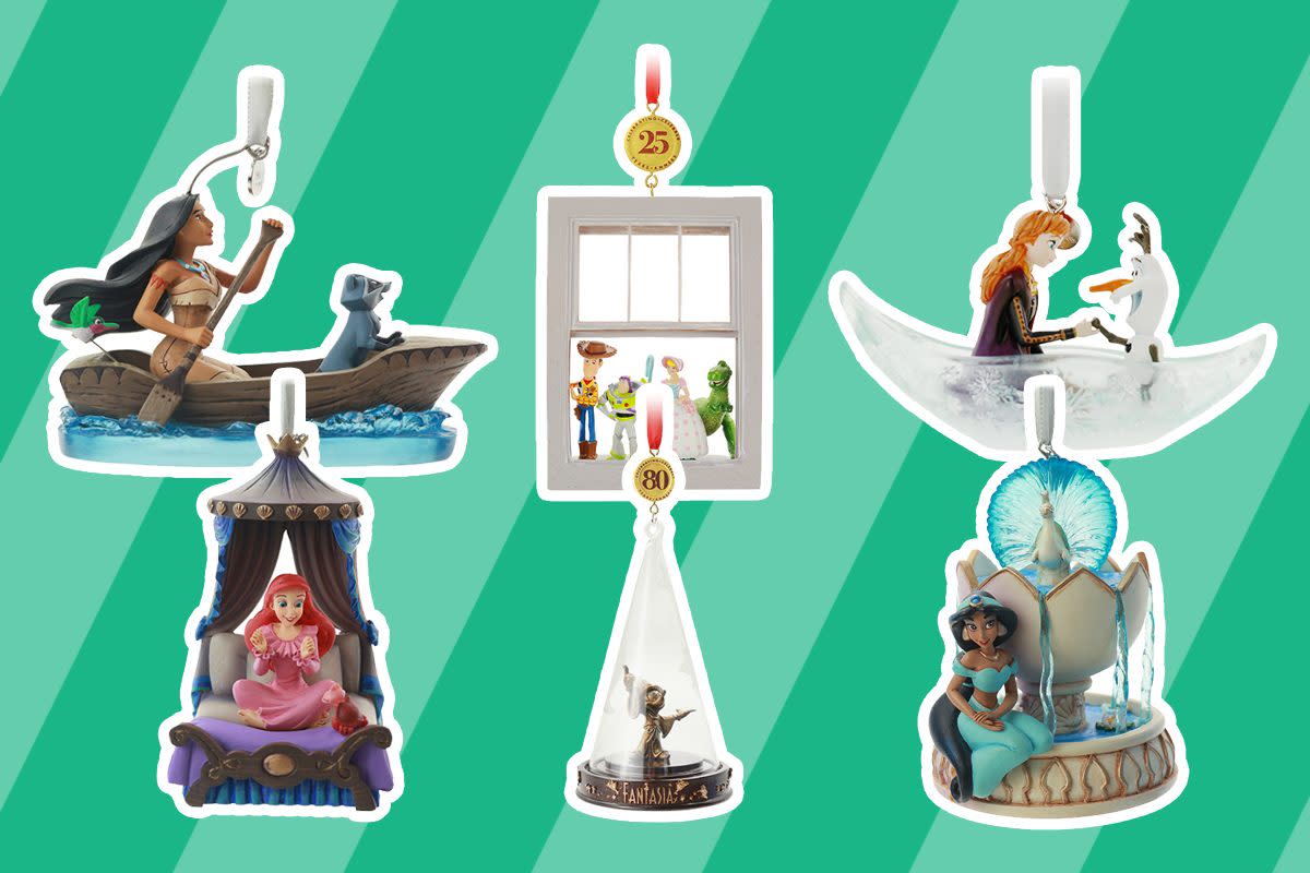 Disney Sketchbook ornaments collection