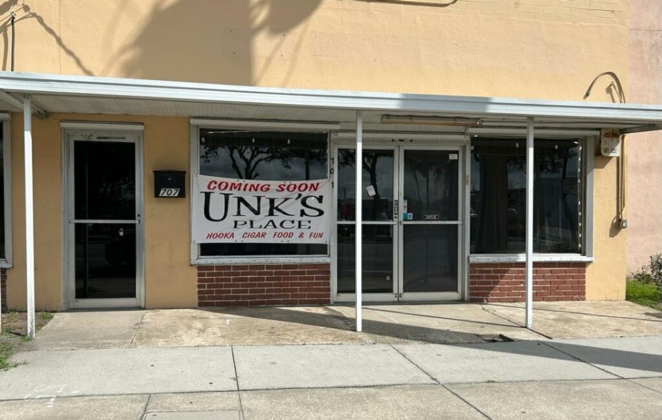 Germayne Farrell of Daytona Beach planned to open Unk's Place, shown in this May 23, 2023, photo. He was killed in a shootout between biker clubs in Georgia just three days before the place was set to open. His business partner said plans for Unk's Place have been canceled.