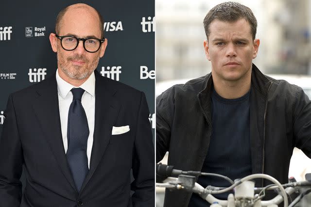 <p>Robert Okine/Getty; Jasin Boland/Universal/Kobal/Shutterstock</p> Edward Berger; Matt Damon in 'The Bourne Ultimatum'