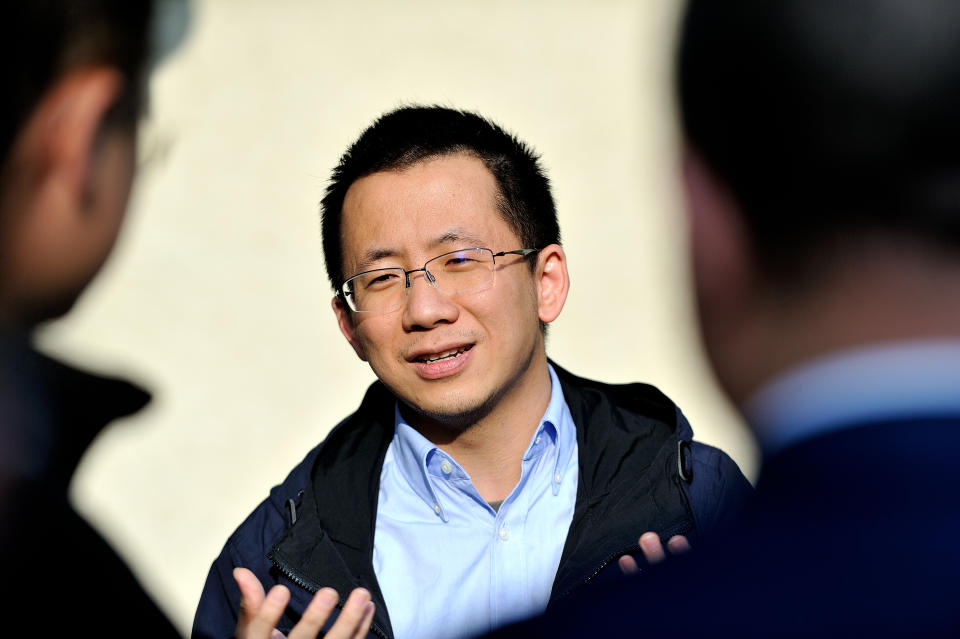 HANGZHOU, CHINA - MARCH 31: ByteDance founder Zhang Yiming is seen on March 31, 2016 in Hangzhou, Zhejiang Province of China. (Photo by VCG/VCG via Getty Images)