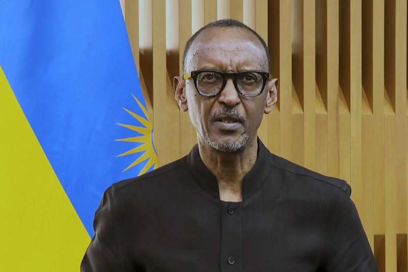 2021年，盧安達總統卡加梅（Paul Kagame）（AP）