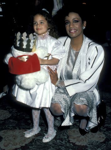 <p>Jim Smeal/Ron Galella Collection via Getty</p> Nicole Richie and mom Brenda Harvey Richie