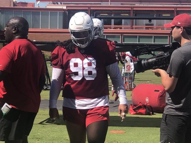 Roy Lopez, fan of Arizona Cardinals players as a kid, joins team as a player