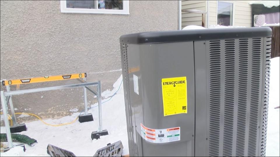 Heat pump installation