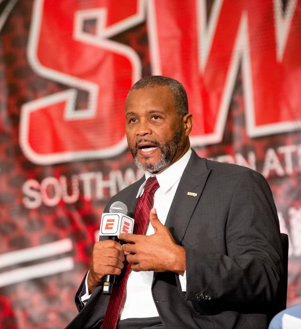 Terry Sims holds a 36-30 record as the Wildcats' head coach since 2015. This is the team's second season in the SWAC.