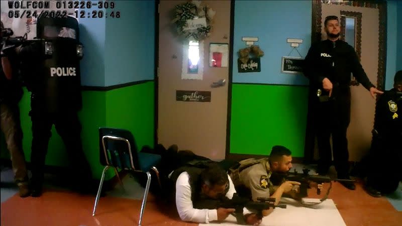 Robb Elementary school police bodycam video during deadly attack in Uvalde