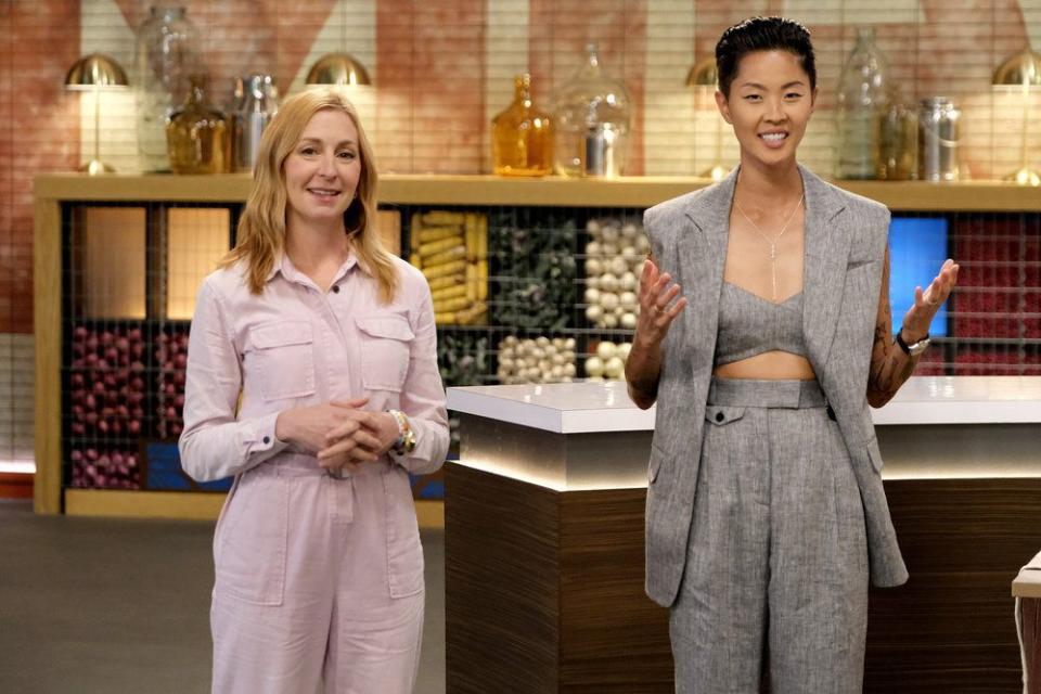 <p> David Moir/Bravo</p> Christina Tosi, Kristen Kish